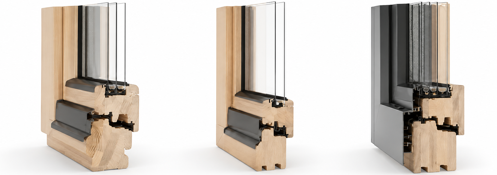 Holzfenster Profile